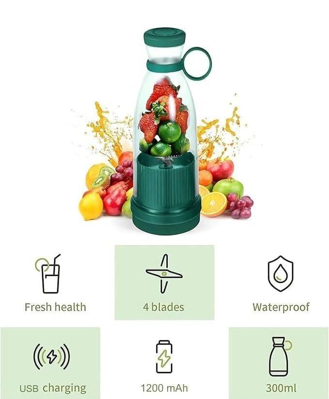 Traverl Portable Mini Juice Blender USB Rechargeable Mixer Juicer for Outdoor
